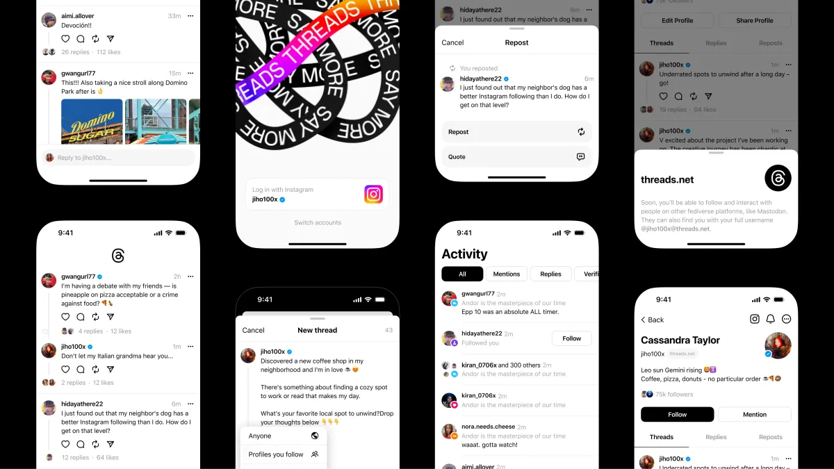 Threads, the Text-Based Social Media App, is Live